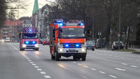 Einsatzabbruch L Schzug Bf Hamburg Rotherbaum F Lf Ff