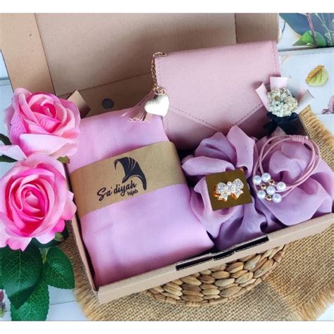 Jual Hampers Hijab Murah Gift Box Hampers Ultah Hampers Nikahan