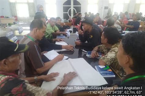 Pembukaan Pelatihan Teknis Budidaya Kelapa Sawit Tahun Di Jambi