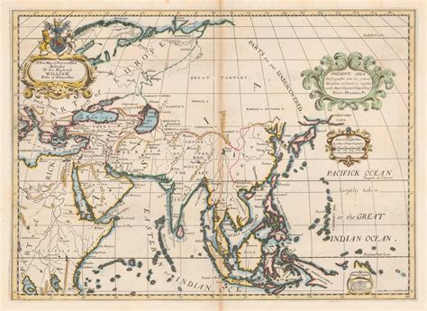 map of world in 1700 17