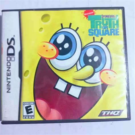 Spongebobs Truth Or Square Nintendo Ds Mercadolibre