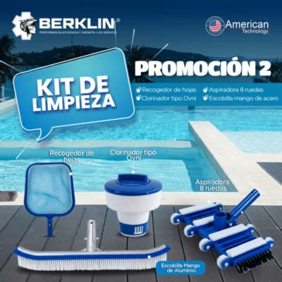 KIT BASICO DE LIMPIEZA PARA PISCINA BERKLIN Falabella