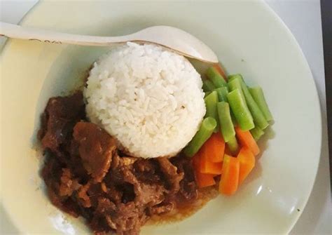 Resep Nasi Daging Sapi Saus Teriyaki Oleh Andriana Cookpad