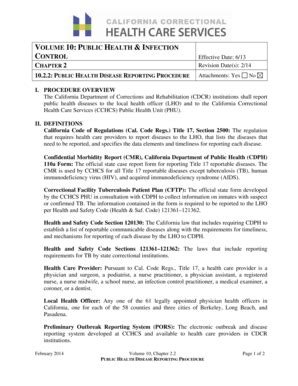 Fillable Online Cphcs Ca Ch Public Health Disease Reporting