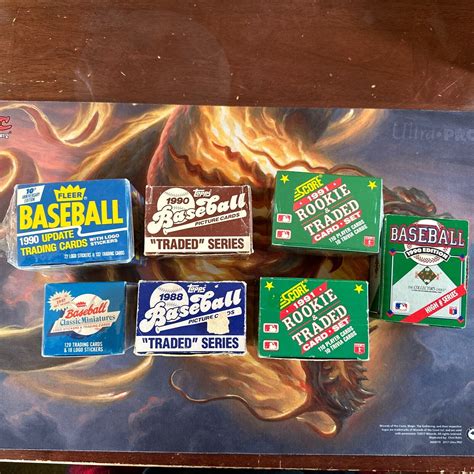 Set Lot Of Topps Upperdeck Fleer Score Traded