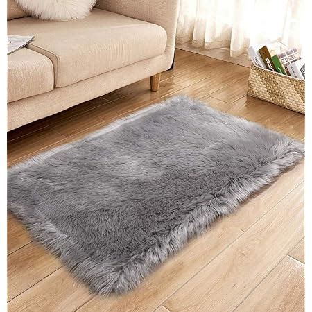 Faux Sheepskin Rug Fluffy Rug Fluffy Area Small Rugs Shaggy Rugs For