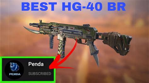 PENDA YT S BEST HG 40 GUNSMITH CODM BATTLE ROYAL YouTube