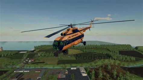 Mi Helikopter V Fs Mod Farming Simulator Mod