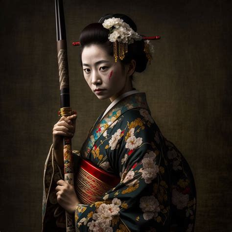 Geisha Girl in Kimono by MrJsAIArt on DeviantArt