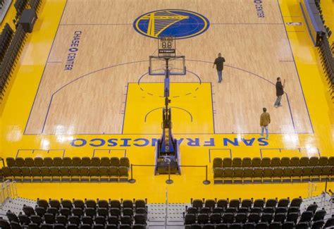 Golden State Warriors Arena Floor