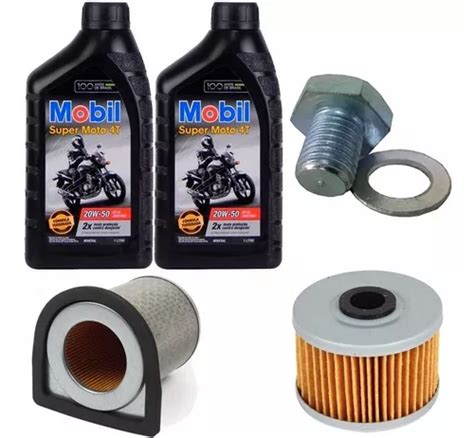 Kit Troca Leo Filtro Mobil W Cbx Twister Cb