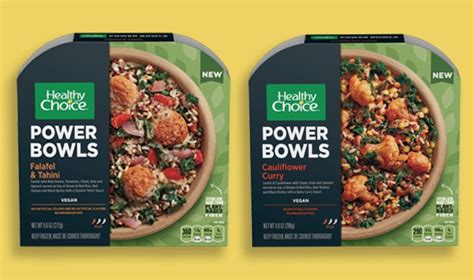 Healthy Choice Debuts Vegan Power Bowls | VegNews