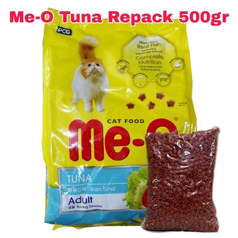 Jual MEO ME O PAKAN MAKANAN KUCING 500 GRAM ADULT DEWASA VARIAN SALMON