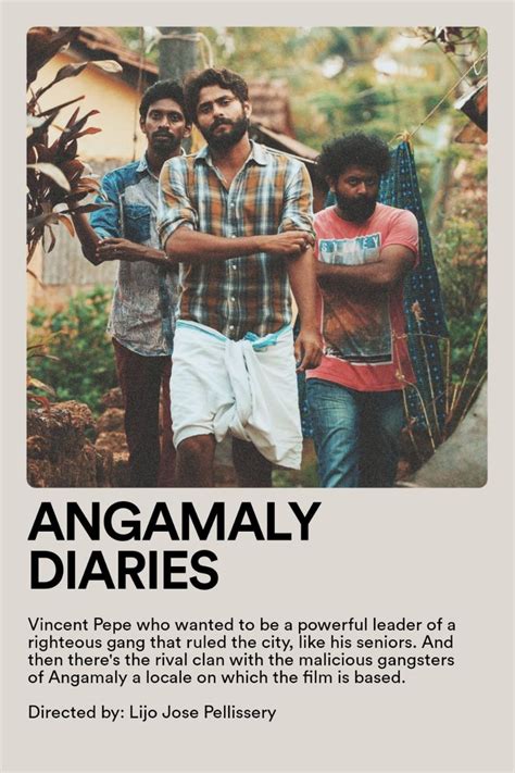 angamaly diaries  poster  aagu iruvar  poster