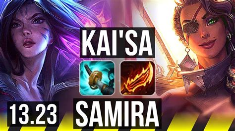 Kai Sa Alistar Vs Samira Rakan Adc Winrate