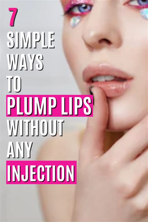 How To Plump Lips Naturally ~ Here Are Practical Ways To Plump Lips