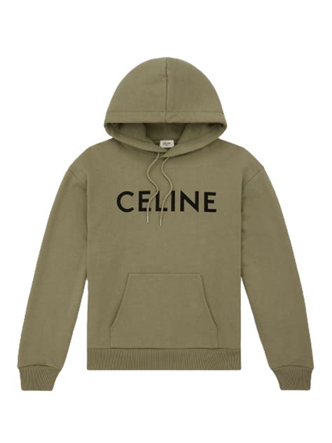 Celine Logo-Print Cotton-Jersey Hoodie | WHAT’S ON THE STAR?