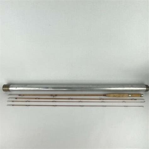 Hl Leonard Model 50df 8 3 Piece W Extra Tip 32 5 6 Wt Bamboo Fly