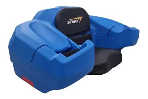 Caja Atv Asiento Trasero Cuatrimoto Universal Agarradera Azu Meses