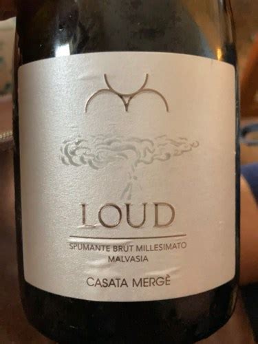 Casata Merge Loud Spumante Brut Millesimato Malvasia Vivino Australia