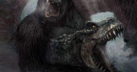 Battle With T Rex Kaiju Phreek King Kong Pinterest King And King