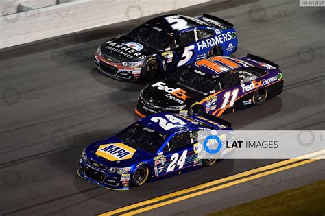 February Daytona Beach Florida Usa Chase Elliott Denny