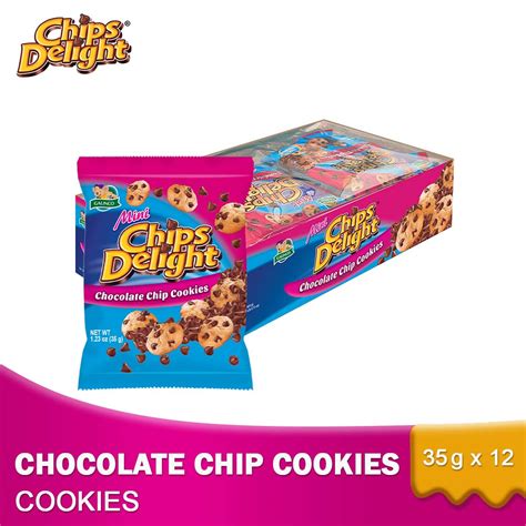 Chips Delight Mini Chocolate Chip Cookies Original G Pack Of