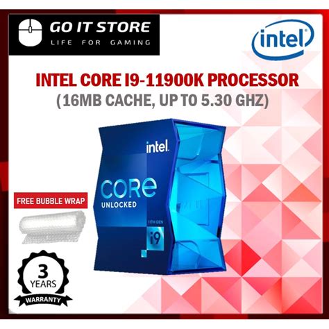 Intel Core I9 11900 I9 11900K I9 11900KF NO GRAPHIC LGA1200 Desktop