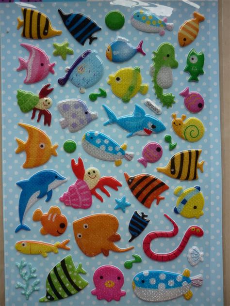 Comel: Sea creatures Stickers