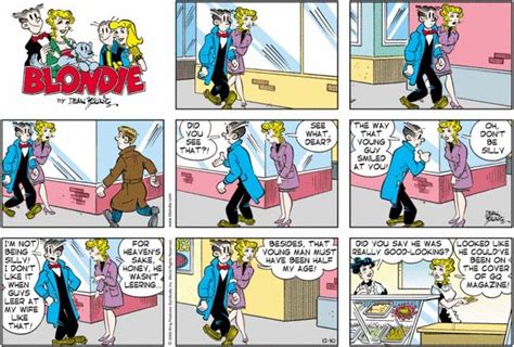 Blondie Blondie Comic Blondie And Dagwood Funny Comic Strips