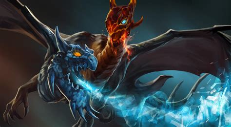 Dota 2 Jakiro The Twin Head Dragon By Geying On Deviantart