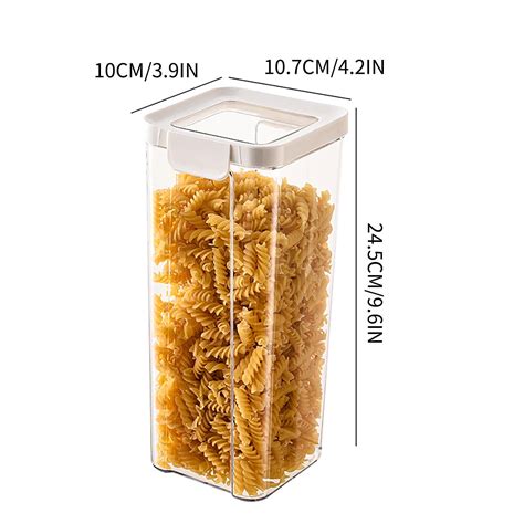 Jeashchat Clearance Food Storage Container With Airtight Lids For