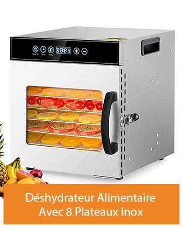 Kwasyo Plateaux Deshydrateur Alimentaire En Acier Inoxydable Avec