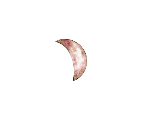 Premium Vector | Watercolor hand drawn moon