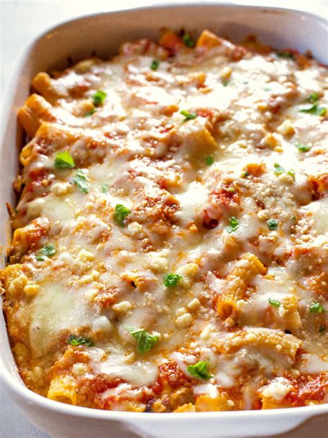 Baked Ziti No Meat Cottage Cheese - All About Baked Thing Recipe