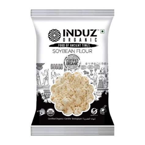 Induz Organic Soybean Flour 500 GMS 90 81