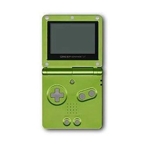 NINTENDO GAME BOY ADVANCE SP LIME GREEN SYSTEM - Discounted