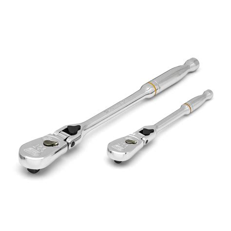 Gearwrench 81274t 2 Pc 90t Locking Flex Head Ratchet Set