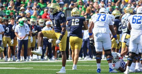 How Notre Dame Defense Made Big In Game Adjustments Early In 2023 Season