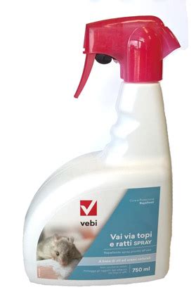 Vebi VAI VIA Repellente Topi E Ratti Spray Ml 750 Al Miglior Prezzo