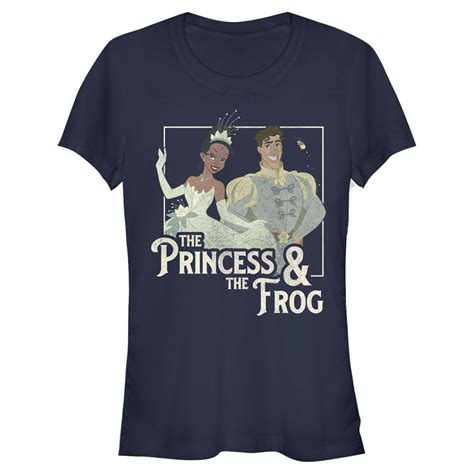 Disney K Ss Den Frosch Tiana Naveen Title Box Up Frauen T Shirt