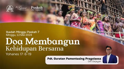 Ibadah Joyful Mei Pukul Wib Pdt Frans Setyadi