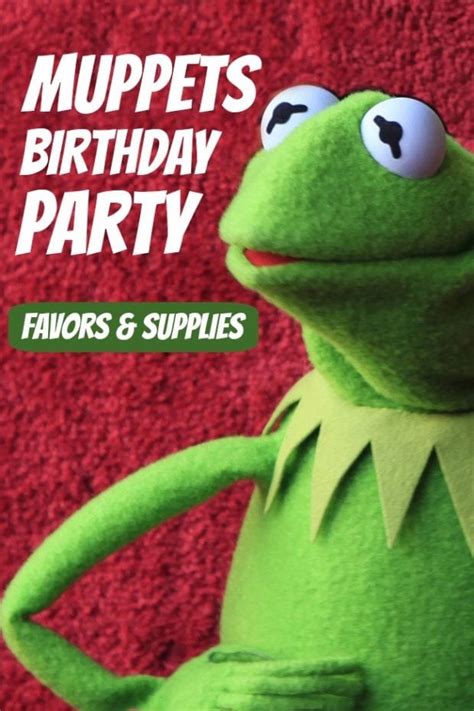 21 Muppet Birthday Party Favors and Supplies - Spaceships and Laser Beams