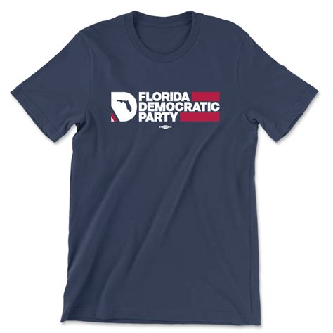 Florida Democratic Party (Unisex Navy Tee) - Florida Democratic Party ...