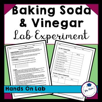 Stoichiometry Lab Activity Baking Soda And Vinegar By Drmomteachesstem