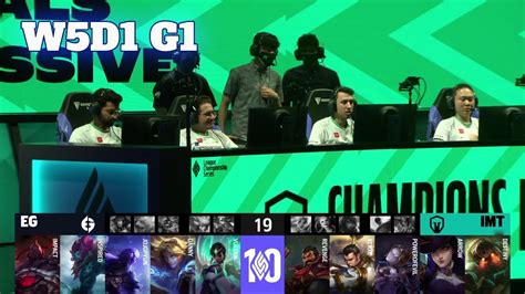 EG Vs IMT Week 5 Day 1 S12 LCS Spring 2022 Evil Geniuses Vs