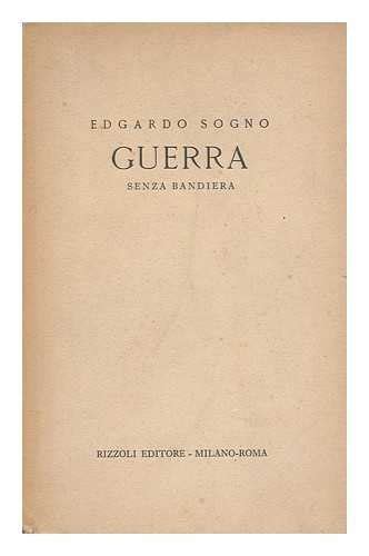 Guerra Senza Bandiera Sogno Edgardo Books