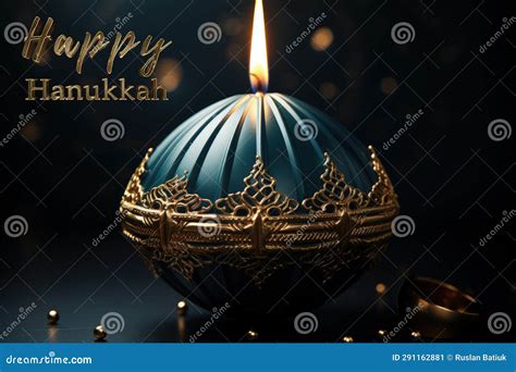 Happy Hanukkah Festival Of Lights Celebration Of National Spiritual