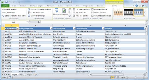 Importar Datos Desde Access Excel Total