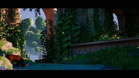 Overgrown Ruins Stylized Environment in Environments - UE Marketplace